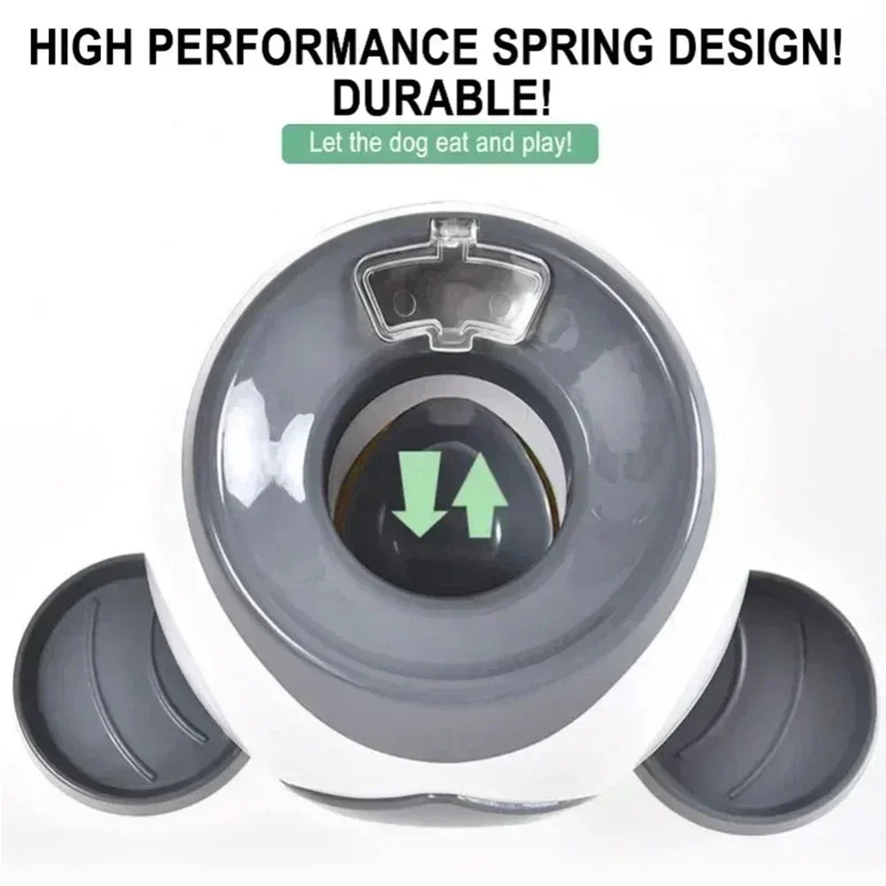 Smart Interactive Dog Training Toy – Tennis Ball Feeder & Snack Reward System