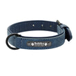 Custom Leather Dog Collar and Leash Set – Personalized, Durable, and Padded for Small to Large Dogs