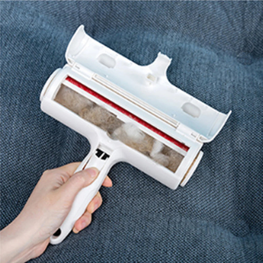 Cat Hair Removal Brush | Large Pet Fluff Roller | Portable Washable Lint Tool | Sofa Dog Cat Fur Cleaner | Reusable Self-cleaning