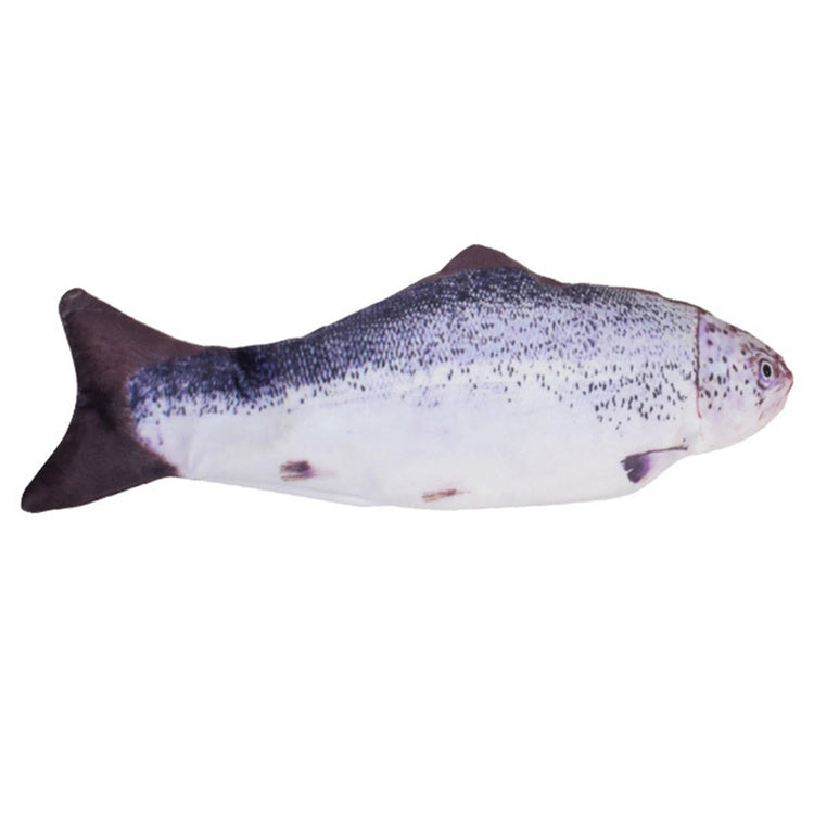 Electric Moving Fish Cat Toy | Realistic Flopping Fish | Dog Toy Plush | Interactive Cat Toy | Electric Wagging Fish | Indoor Cat Exercise | Pet Supplies