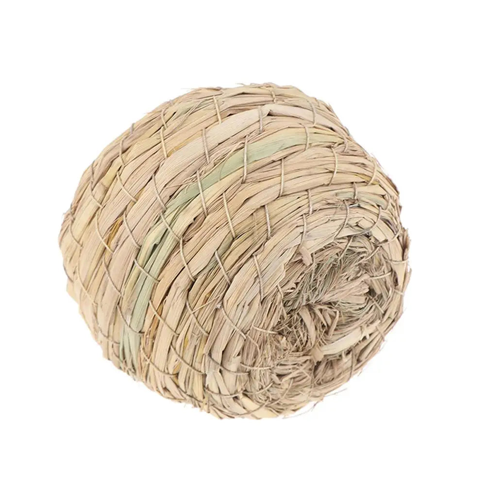 Natural Handmade Straw Bird Nest – Parrot & Pigeon House | Cozy Cage Bedroom for Small Birds & Pets