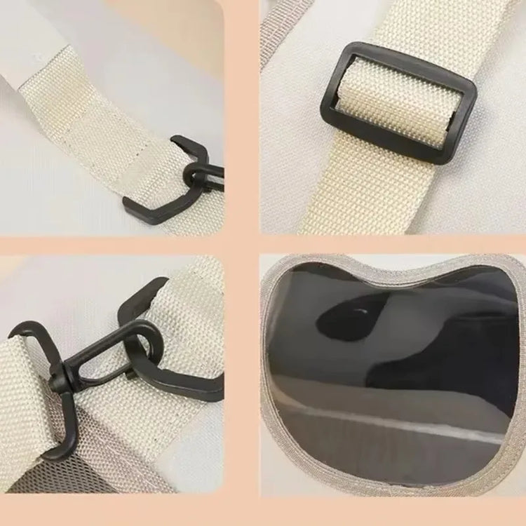 Portable Cat Carrier Bag – 360° Mesh Ventilated | Collapsible Handheld Tote | Small Pet Travel Backpack for Cats/Puppies