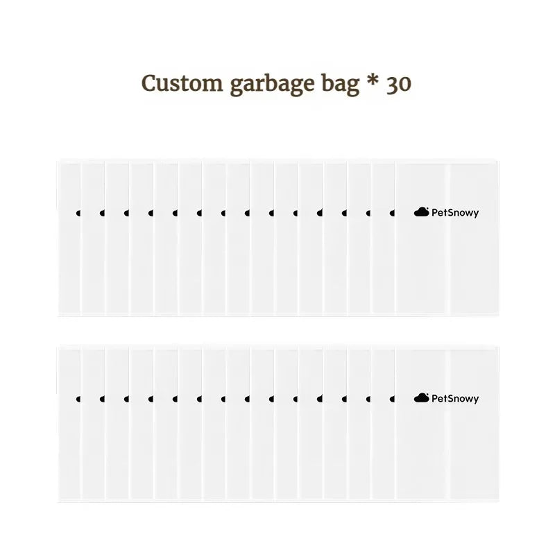 Petsnowy | Cat Toilet Accessory | Trash Bag | Deodorization Cat Toilet | Pet Food Desiccant | Cleaning Supplies