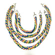 Parrot Bird Standing Toys | Cotton Rope Colorful Toy Chew Perches for Bird Cage | Woven Rope Bird Accessories | Parrot Toys