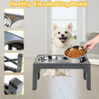 Adjustable Elevated Dog Feeder – 3-in-1 Raised Slow Feeder Bowl with Water Dispenser