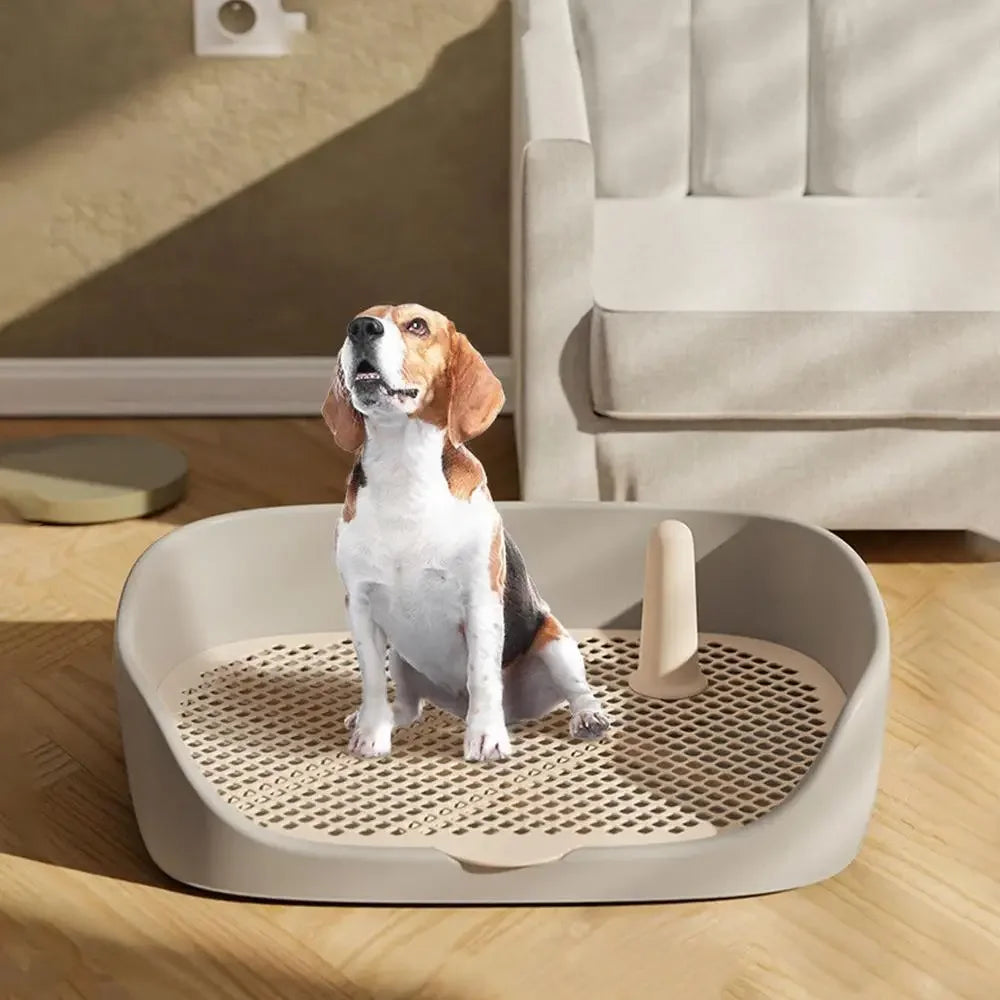 Training Toilet Pet Toilet for Small Dogs & Cats — Portable Puppy Pad Holder Tray