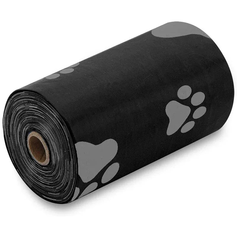 120 Rolls Outdoor Cleaning Dog Poop Bag | 15Bags/Roll Refill Garbage Bag - Pet Supplies