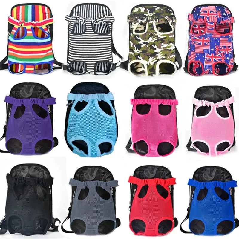 Breathable Dog Carrier Backpack for Small Dogs and Cats – Lightweight Pet Travel Backpack