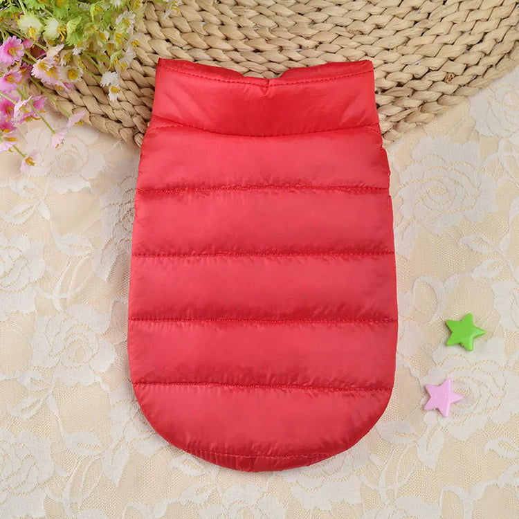 Winter Clothes for Cats & Dogs | Warm Down Jacket Vest | Lightweight Windproof Coat for Small/Medium Pets