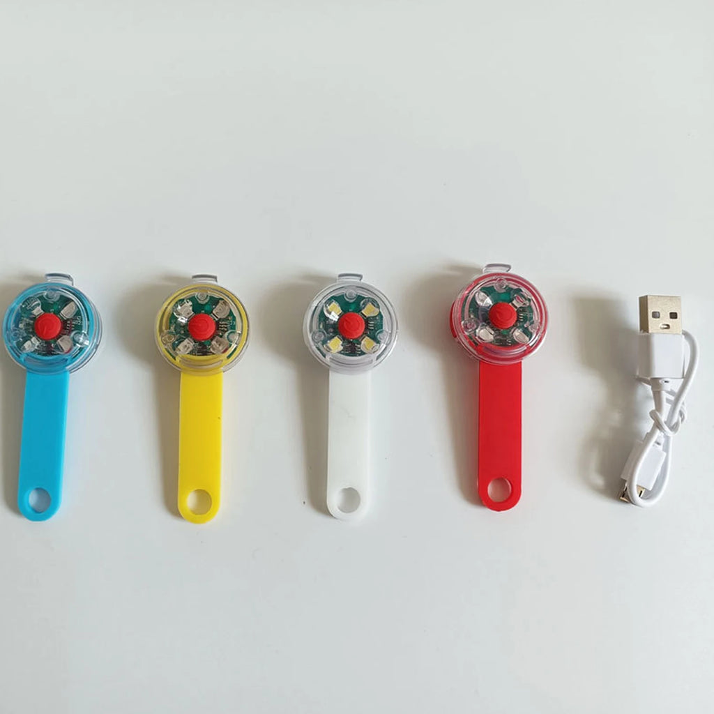 Pet LED Light Pendant – USB Rechargeable, Waterproof Safety Glowing Pendant for Dogs and Cats