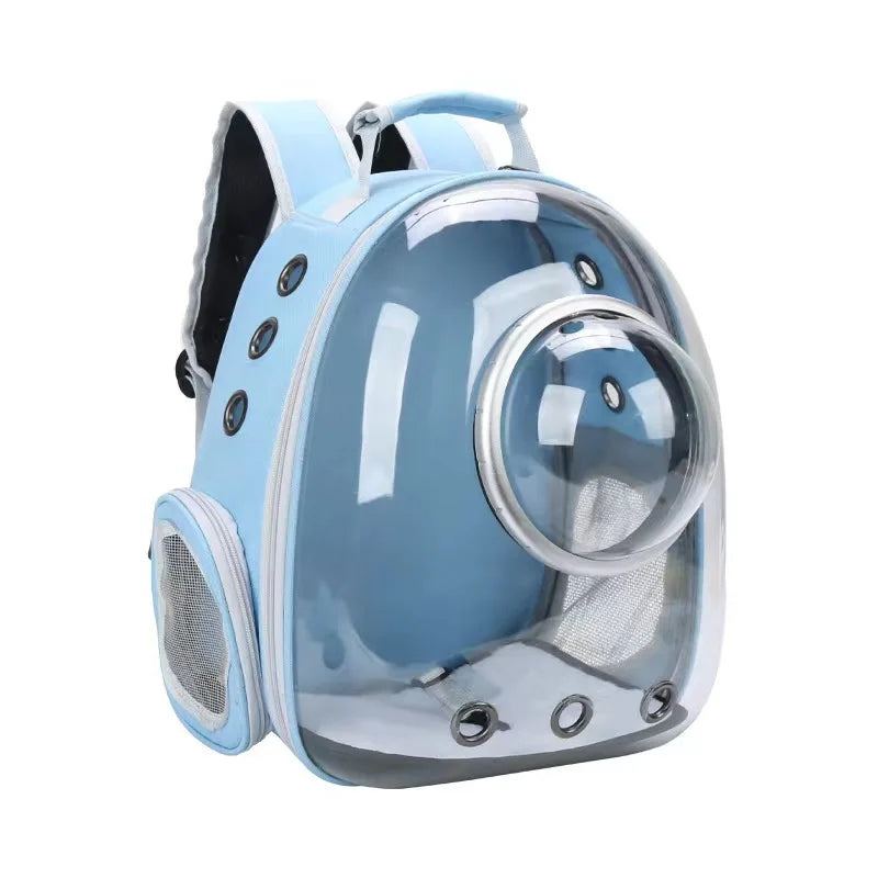 Cat Carrier Bag | Outdoor Pet Shoulder Bag | Carriers Backpack | Breathable Portable Travel Transparent Bag | For Small Dogs Cats