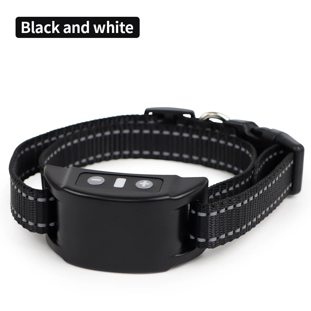 Automatic Anti-Bark Dog Training Collar – USB Rechargeable with Sound & Shock Modes