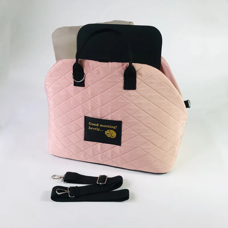 Car Seat Pet Protection Travel Carrier | Portable Pet Cat Dog Handbag