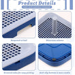 Reusable Dog Potty Training Tray – Non-Slip Puppy Pad Holder for Indoor & Outdoor Use