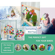 7PCS/16PCS Bird Toy Set | Parrot Cage Accessories - Safe Durable Hanging Toys / Bell & Chew Toys for Cockatiels, Parakeets, Lovebirds