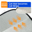 Pet Grooming Gloves | Cat Hair Removal Brush | Static-Free Stripping Mitts for Cats