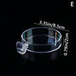 Acrylic Transparent Shrimp Feeder – Lightweight Durable Fish & Shrimp Feeding Container