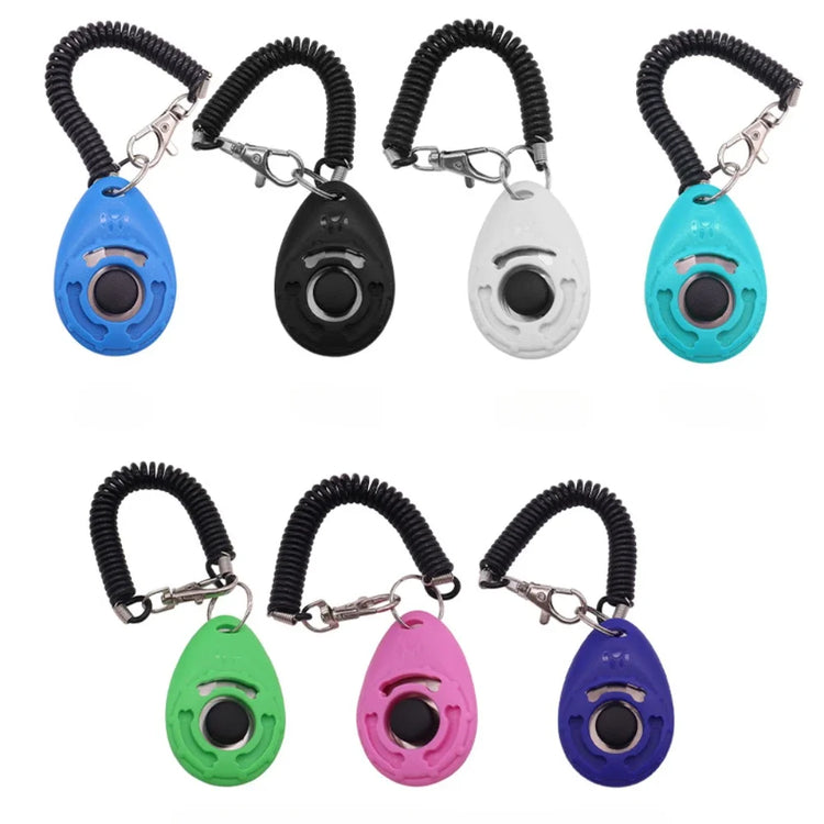 Dog Training Clicker with Adjustable Wrist Strap | Pet Trainer for Dogs, Cats, Birds