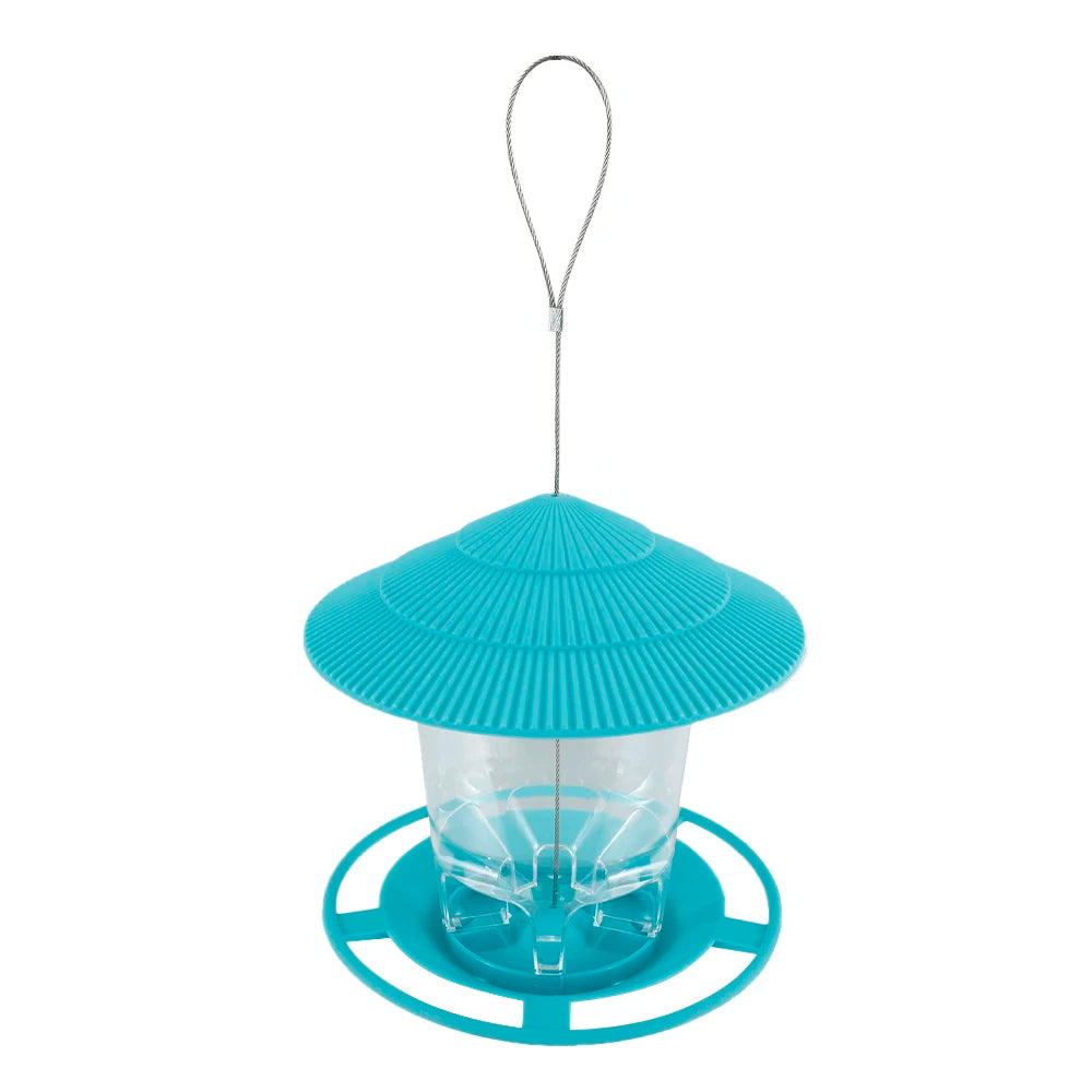 Bird Feeder | Automatic Foot Feeding Tool | Outdoor Bird Feeder Hanging Nut Feeding Multiple Hole Dispenser Holder Food Container