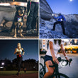 2 Pack LED Dog Collar Lights – USB Rechargeable, Luminous Safety Pendant for Night Walking