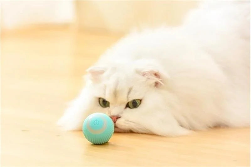 2023 NEW Electric Dog Toys | Smart Puppy Ball Toys For Cat | Small Dogs | Funny Auto Rolling Ball | Self-moving Puppy Games Toys | Pet Supplies