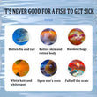 Health Medication for Fish – 100ml Fin Rot Treatment & Aquarium Water Purifier for Freshwater