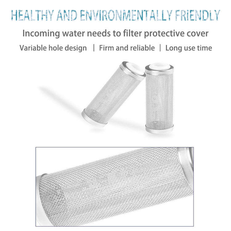 Fish Tank Filter Stainless Steel Inlet Case Mesh Shrimp Nets Special Cylinder Filters Inflow Inlet Protect Aquarium Accessories