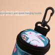 Hangable Dog Poop Bag Dispenser with Zipper – Portable, Lightweight Waste Bag Holder for Dog Walking, Cute & Convenient