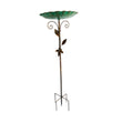 Bird Bath For Outdoor Decorative Birdbath For Garden Courtyard Decoration Bird Feeding And Water Bathing Basin With Base Stake