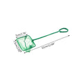 2025 New Aquarium Fish Net 3"  Fine Mesh Skimmer Filter for Small Fish Tank Catch Net with Comfortable Handle