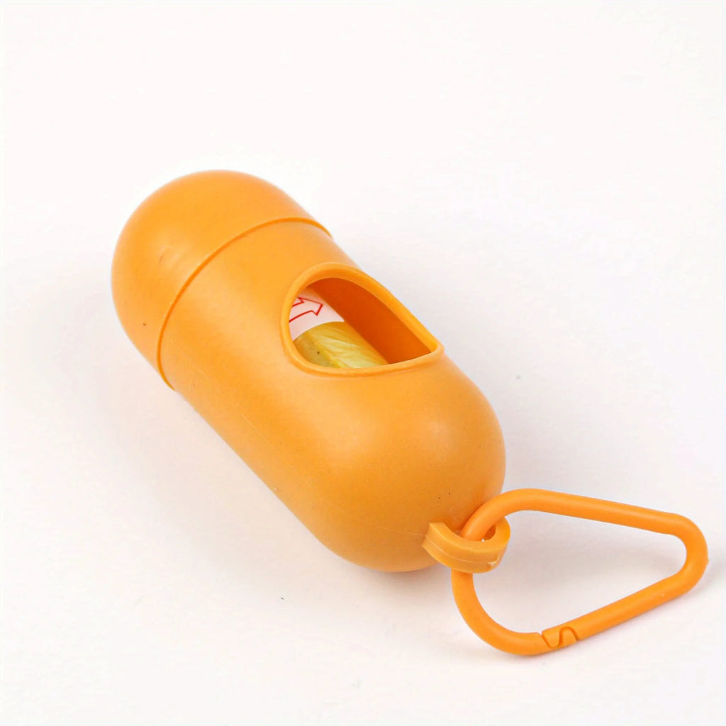 Dog Poop Bags with Dispenser and Leash Clip – Mildly Scented Waste Bags for Easy Cleanup
