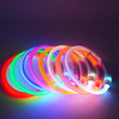 USB Rechargeable LED Dog Collar – Adjustable Luminous Safety Light Collar for Night Visibility