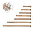 Parrot Pet Standing Stick | Wood Hanging Stand Rack | Toy Sticksstand Branch Perches for Bird Cage | Bar Paw Grinding Clean Toys