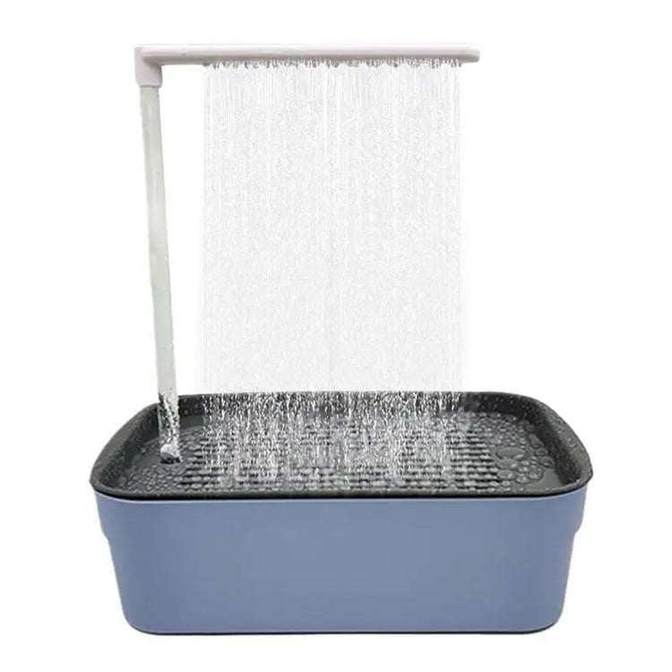 Parrot Automatic Bathtub | Bird Bath - Circulating Water Shower / Parrot Circulation Shower - Pet Bird Bathtub - Bird Cleaning Bath Tub