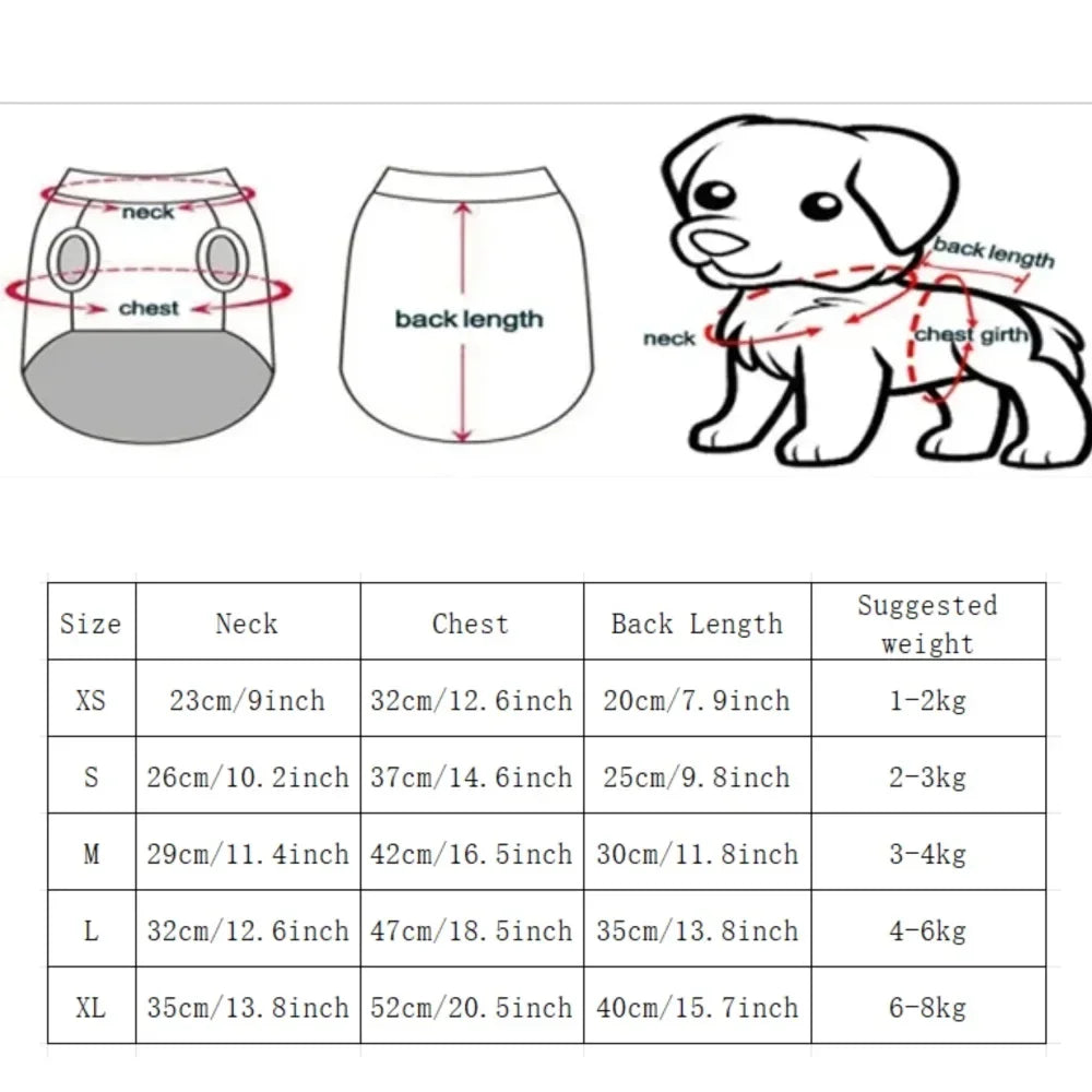 Warm Winter Clothes for Small & Medium Dogs | Windproof Puppy Jacket Vest | Chihuahua, French Bulldog & Yorkie Outfit