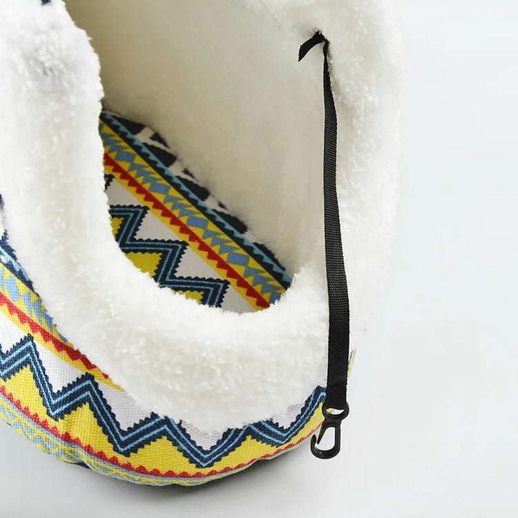Classic Pet Carrier Sling Bag for Small Dogs – Soft, Portable Puppy and Cat Travel Bag