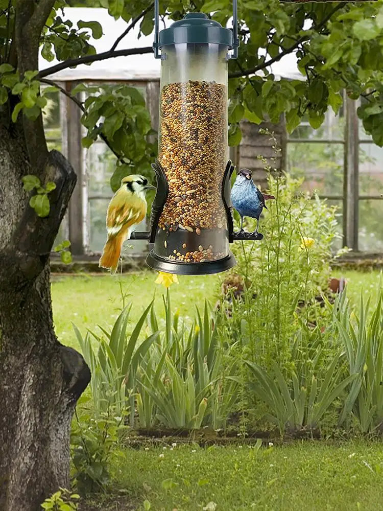 Bird Seed Feeder | Hanging Bird Feeder | Wild Bird Seed Feeder | Garden Paddock Bird Feeding Tool | Pet Supplies For Small Birds