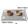Pet Feeding Mat-Absorbent Pet Placemat for Food and Water Bowl | Waterproof Rubber Backing | Quick Dry Water Mat for Dog/Cat