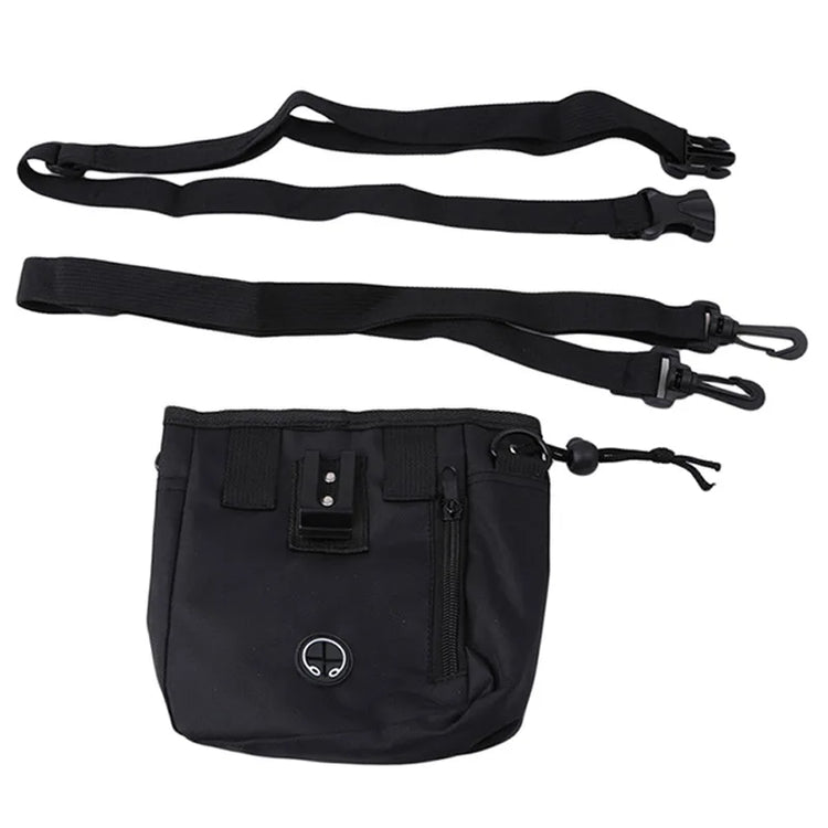 Pet Dog Training Treat Pouch – Snack Food Waist & Crossbody Bag for Walking