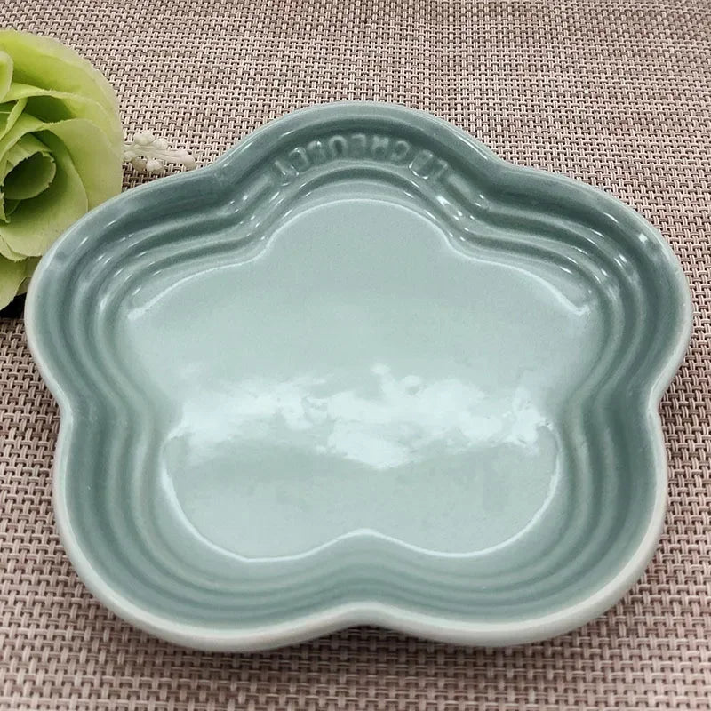 Ceramic Extra Wide Raised Cat Food Bowl | Elevated Pet Bowls | Anti-Vomiting Cat Feeder | Whisker Stress-Free | 5.5'' Cat Feeding Bowl