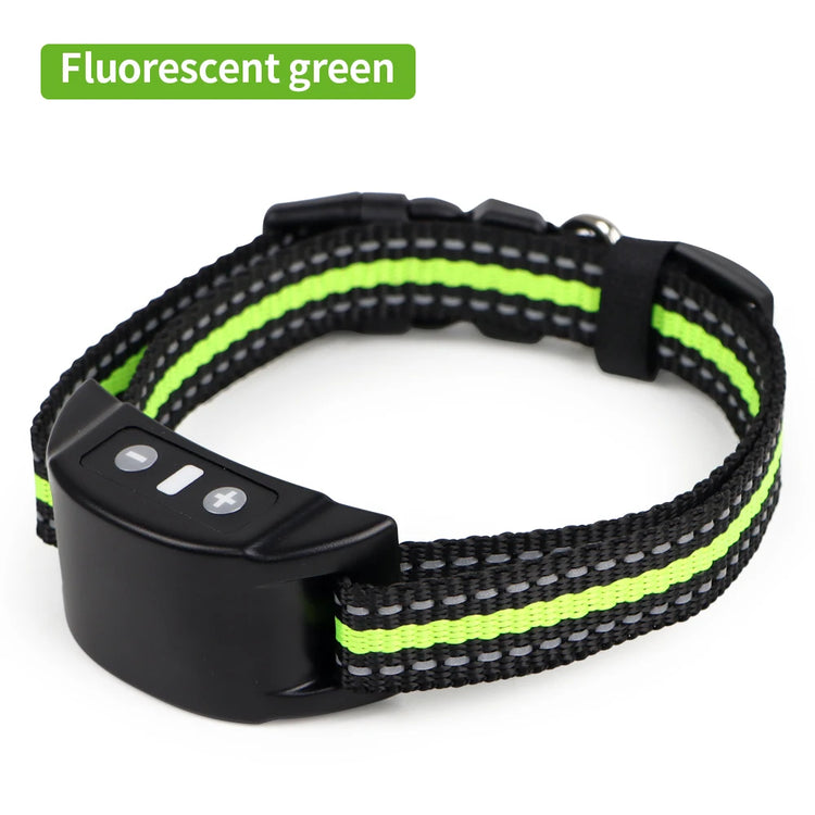 Automatic Anti-Bark Dog Training Collar – USB Rechargeable with Sound & Shock Modes
