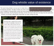 Adjustable Stainless Steel Dog Training Whistle – Stop Barking & Control Aid