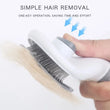 Dog Brush Cat Comb Pet Self Cleaning Hair Remover Brush For Dogs Cats Puppy Kitten Grooming Tools Dog Dematting Comb