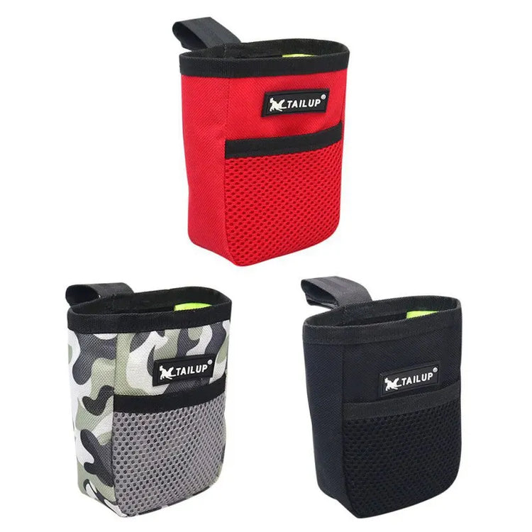 Pet Dog Training Treat Snack Waist Bag – Hands-Free Reward Pouch for Walks & Training