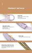 Cute Candy Style Nylon Dog Collar – Waterproof, Reflective, and Customizable