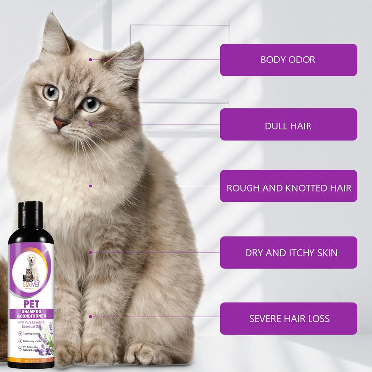 Pet Shampoo for Dogs – Nourishing, Stain-Removing, and Soothing Care