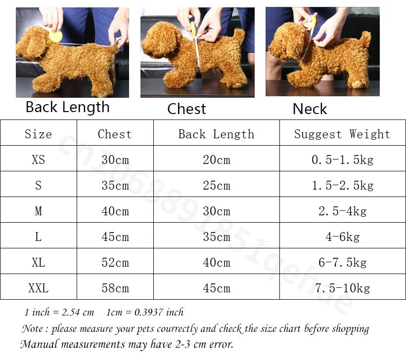 Cozy Fleece Jumpsuit for Small Dogs/Cats | Winter Pajamas for Chihuahua/Yorkie