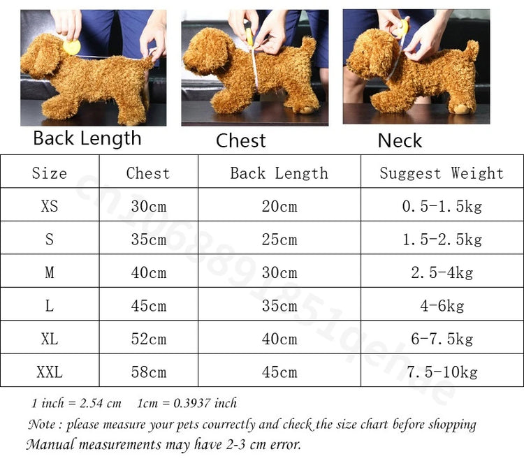 Cozy Fleece Jumpsuit for Small Dogs/Cats | Winter Pajamas for Chihuahua/Yorkie