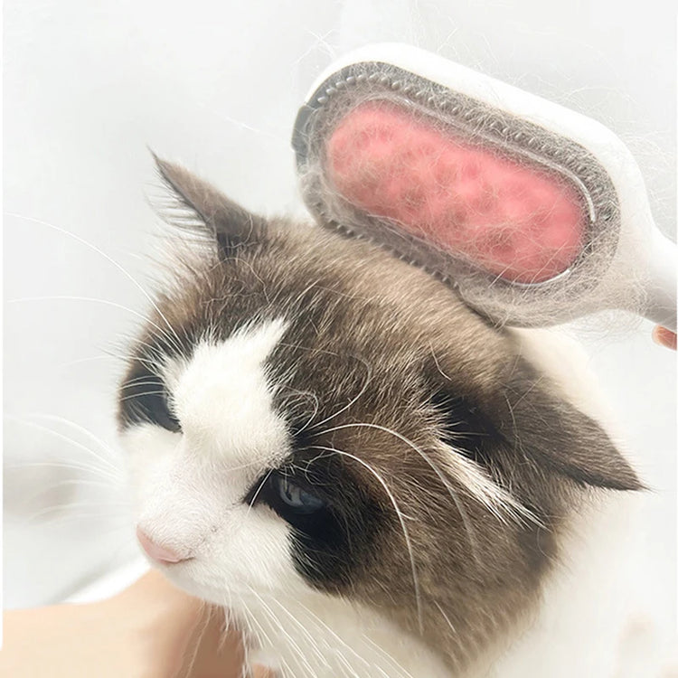 Clean Cat Dog Hair Removal Comb | Pet Grooming Brush | Wipes-Ready Brush for Cats/Dogs | Katten Accessories