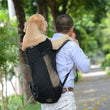 Strong Nylon Dog Carrier Backpack – Breathable Outdoor Travel Backpack for Small & Medium Dogs